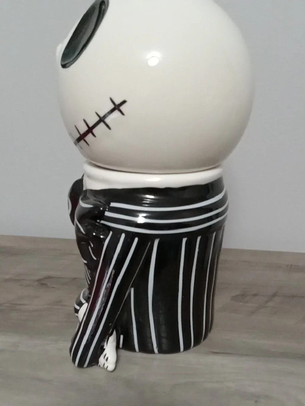 DISNEY Jack Skellington Ceramic Cookie Jar New
